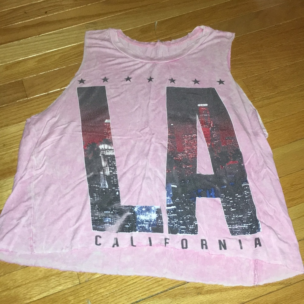 Acid Wash Graphic Tank